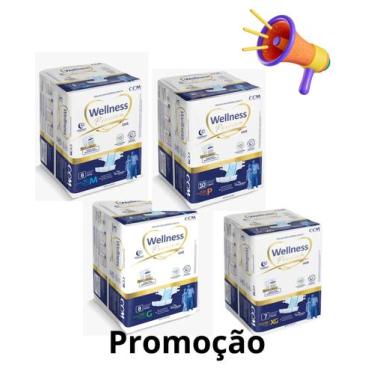 Imagem de Fralda Descartavel Geriatrica wellness  Todos os Tamanhos , Pequena(P)