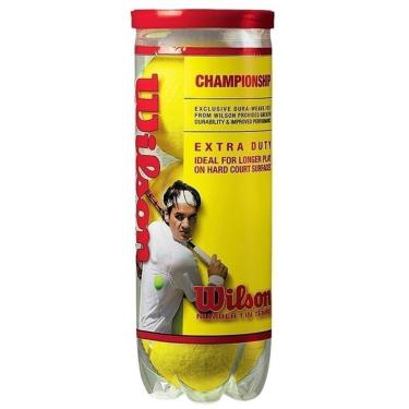 Imagem de Bola De Tenis Wilson Championship - Pack 03 Bolas - 01 Tubo-Unissex