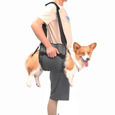 Imagem de Mochila de emergência Dog Carry Sling Coodeo para cães idosos