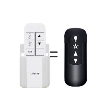 Imagem de Substituição para controle remoto de ventilador de teto Hunter Casablanca K6266-06, K6266-07, K6266-08, 99198, compatível apenas com receptor verde (não para receptores preto/azul/branco)