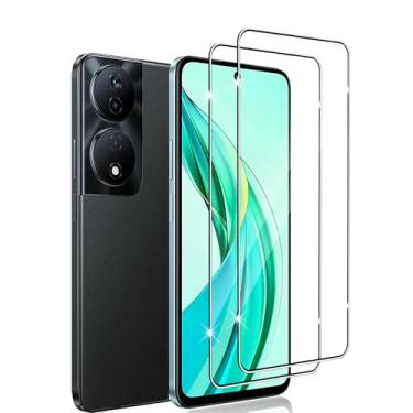 Imagem de 2 peças de vidro temperado, Para Honor 90 Smart, filme de vidro com protetor de tela