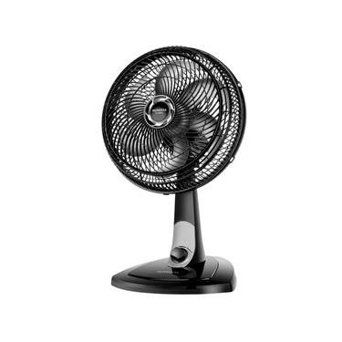 Imagem de Ventilador de Mesa 30cm Turbo Mondial Preto/Prata 60W VT-30-NB