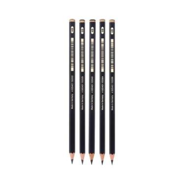 Imagem de Conjunto De Lápis Grafite Fosco HB 2B 4B 6B 8B 10B 12B 14B Para Sombre