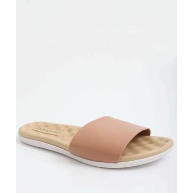 Imagem de Rasteirinha Feminina Beira Rio Bege-01044, Bege, 35