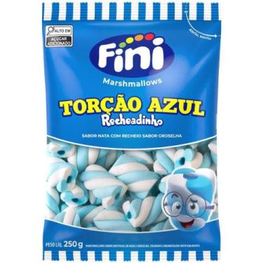 Imagem de Doce MARSH Recheado AZUL/BRANCO 250