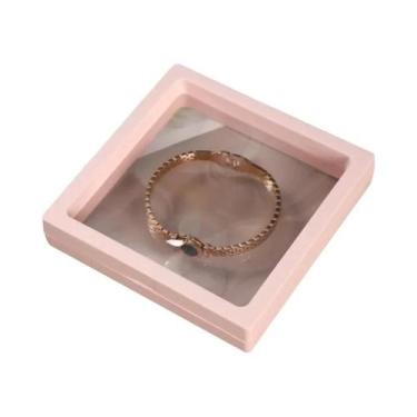 Imagem de Caixa De Embalagem Transparente Em PET Para Joias, 10 Peças, Suporte P