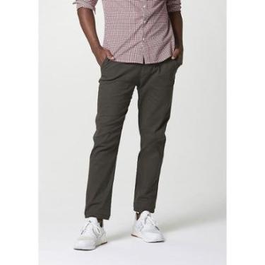 Imagem de Calça Hering Básica Chino Com Elastano Masculina-Masculino
