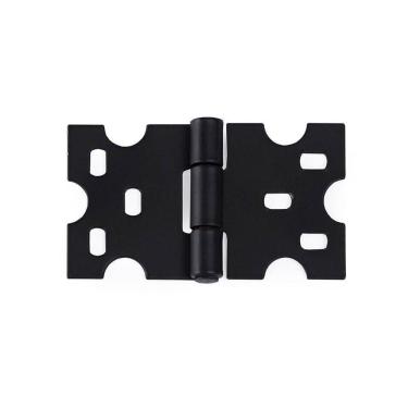 Imagem de Kit Com 118 Dobradiças Mexicana Preto - Telis Ferragens