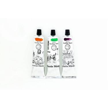 Imagem de Kit Acrílica Cores Secundárias - 3 Cores Joules & Joules, 100 ml