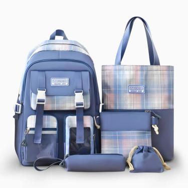 Imagem de Conjunto Completo De Mochilas E Acessórios – Luxo, Estilo E Versatilidade
