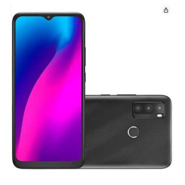 Imagem de Smartphone multilaser p9168 g max 2 4g 64gb tela 6.5 2gb ram, 64GB, Pr