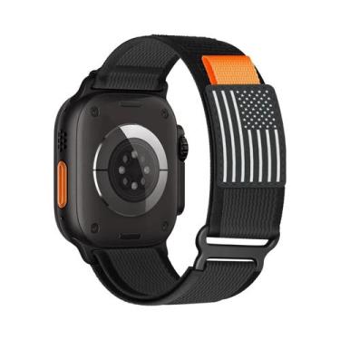 Imagem de Pulseira De Nylon Trail Loop Para Apple Watch Ultra 3 2 1 SE 49mm 44mm