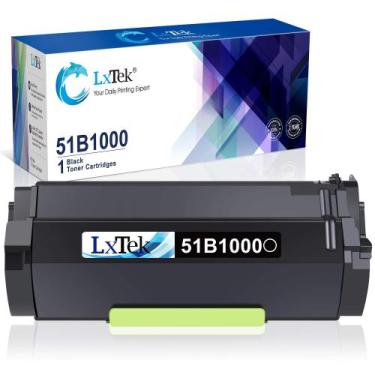 Imagem de Cartucho de toner LXtek 51B1000 preto para impressoras Lexmark