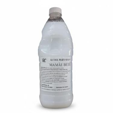 Imagem de Alcool Perfumado Limpa e Perfuma Mamãe Bebê 2 Litros RC - RC PRODUTOS 