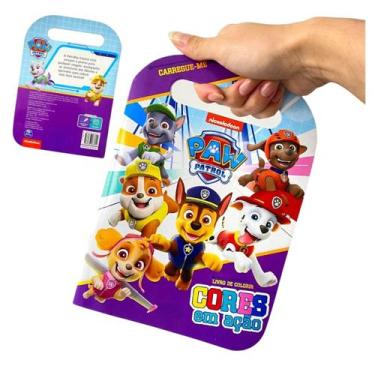 Imagem de Livro Educativo Infantil para Colorir e Ler Paw Patrol - Magic