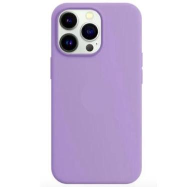 Imagem de Capa Capinha Para iPhone 12 Pro Max Lilás Aveludada - inova