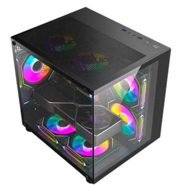 Imagem de Computador Cpu Gamer Ryzen 5 2400g 16gb Ram Ssd 512gb Rx 6500xt Gabine