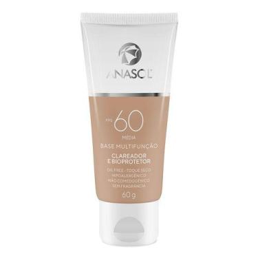 Imagem de Protetor solar facial ANASOL FPS 60 base média multifunção 60gr