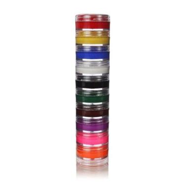 Imagem de Tinta Facial Cremosa Kit 10 Cores - Color Make - Yur Color Make