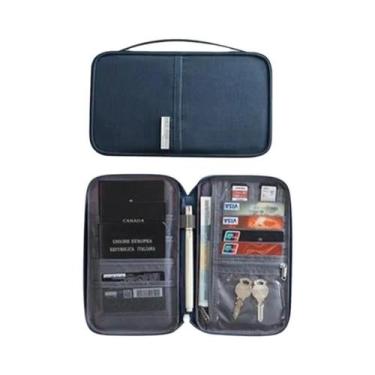 Imagem de Porta-Passaporte À Prova d'Água Rosa Para Mulheres, Bolsa Organizadora