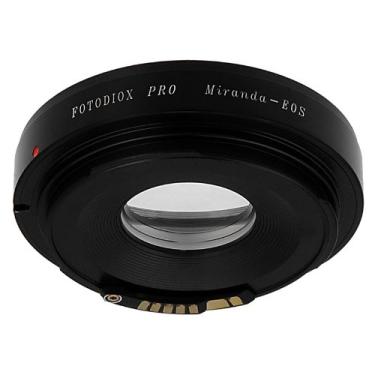 Imagem de Adaptador de montagem de lente Fotodiox Pro compatível com lente SLR Miranda (MIR) para corpo de câmera Canon EOS (EF, EF-S) de montagem D/SLR - com chip de confirmação de foco Gen10