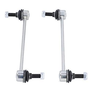 Imagem de Par de barra estabilizadora anti-rolo barra de ligação esquerda e direita preto substituição de acessórios de carro de ferro para todos os modelos 2005-2014