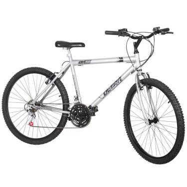 Imagem de Bicicleta de Passeio Ultra Bikes Esporte Aro 26 Reforçada Freio V-Brake – 18 Marchas Cinza Fosco(Space Gray)