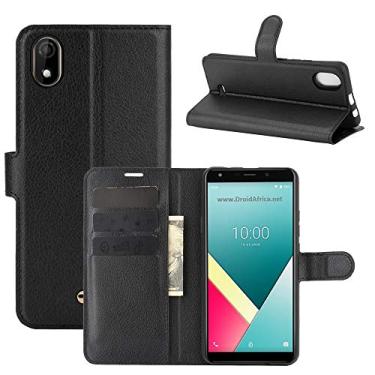 Imagem de HONGYAN Capa de telefone Para Wiko Y61 Litchi Texture Horizontal Caixa Protetora Flip com suporte e Card Slots & Carteira Capa protetora