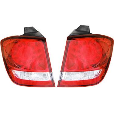 Imagem de JESYMBX Para Dodge Journey JUCV 2012-2015 Par externo de lâmpada de freio de luz traseira