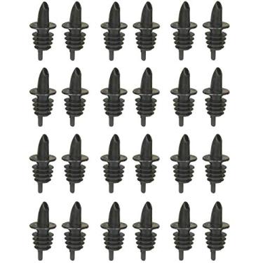 Imagem de Pochete de fluxo livre H35BK da TableCraft, preto, pacote com 12, Preto, 24-Pack