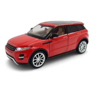 Imagem de Miniatura Land Rover Evoque Vermelho Acende Luz E Som 1:32 - Msz