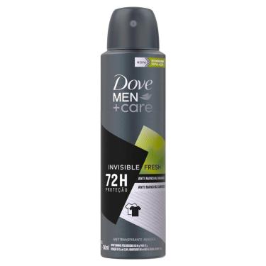 Imagem de Desodorante Dove Men + Care Invisible Fresh Aerosol Antitranspirante 72h com 150ml