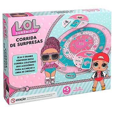 Imagem de Grow - Lol Corrida de Surpresas Jogo de Tabuleiro, 5+ Anos, Multicor, (Grow 03705)