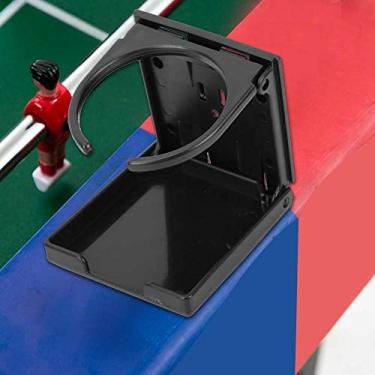 Imagem de Mesa de Pebolim Syrisora ​​de Plástico Preto Porta-coque Porta-coque para Carro Externo Porta-bebidas