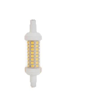 Imagem de Lâmpada LED de milho Lâmpada LED R7S 10W 15W 78mm 118mm SMD 2835 Lâmpada LED Corn Light Economia de energia Substituir luz halógena para garagem residencial interna externa (Color : Cold white, Size