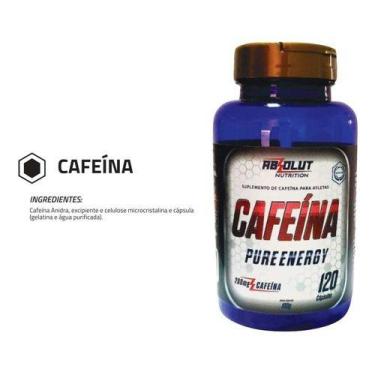 Imagem de Termogênico Cafeína 200Mg Cápsulas - Absolut Nutrition Original Caféin
