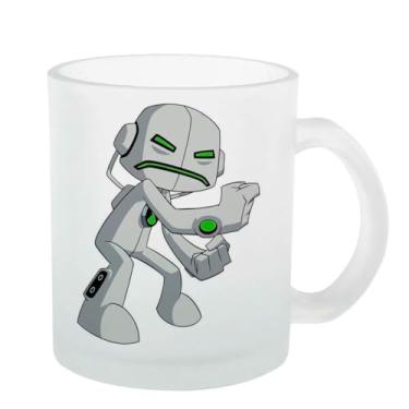 Imagem de Caneca Vidro Jateada Eco eco echo echo monstro alienígena et Ben 10