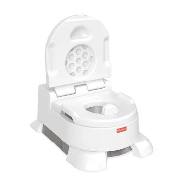 Imagem de Troninho Branco Fisher Price Luxo 4 Em 1 - Mattel