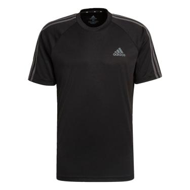 Imagem de Camiseta AEROREADY Sereno 3-Stripes Adidas-Masculino