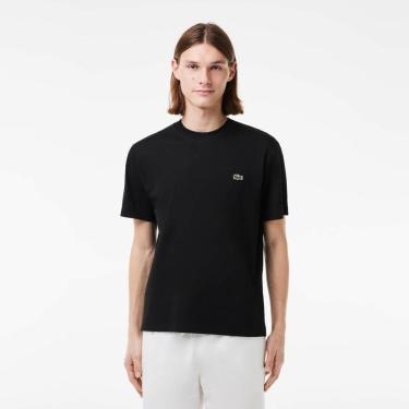 Imagem de Camiseta Lacoste Clássica De Algodão Com Ajuste Regular Masculina-Masculino
