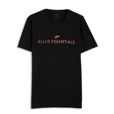 Imagem de Camiseta Ellus Fine Essentials Easa Masculina Preta-Masculino