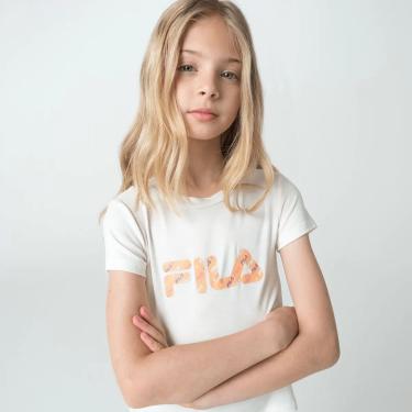 Imagem de Camiseta Fila Letter - OFF WHITE 4-Feminino