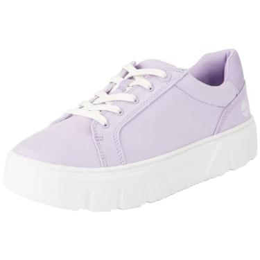 Imagem de Timberland Tênis feminino Laurel Court, Roxo claro, 7.5