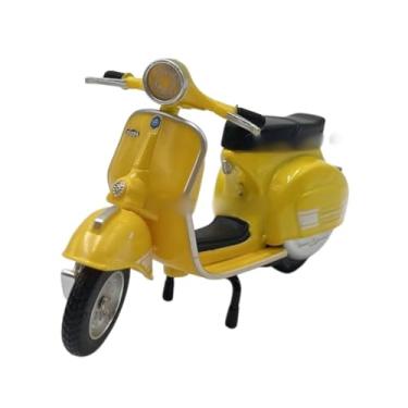 Imagem de Power Toys YUGEN - Miniatura Vespa, Lambreta : Moto Vespa Lambreta de Pneus de Borracha 1:18 (Vermelha)