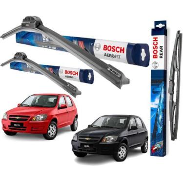 Imagem de 3 Palheta Limpador Parabrisa Original Bosch Gm Celta 2005 2006 2007 20