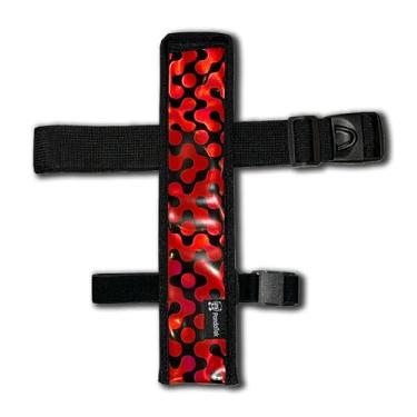 Imagem de Bolsa para celular RaveVault antirroubo com zíperes de bloqueio, bolso oculto, faixa de braço e perna, cinto de cintura – bolsa de telefone perfeita para Ravers e festivais, Coldre para ventilador