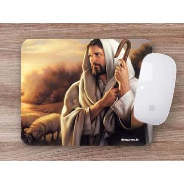 Imagem de Mouse Pad Emborrachado Personalizado Estampas Evangélico Católico - De