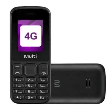 Imagem de Telefone Celular Simples Ideal Para Idosos UP 4G Teclas Números Botões