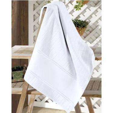 Imagem de Toalha de Lavabo Dohler Velour Para Pintura Artesanalle 30x45cm, Branc
