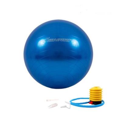 Imagem de Bola de Ginástica Gold Sports Pro 45 cm Com Bomba de Encher Anti Explo